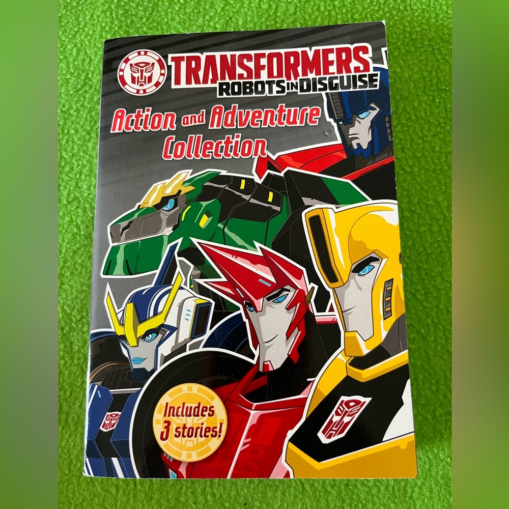 Transformers Robots in Disguise 3 Stories Book